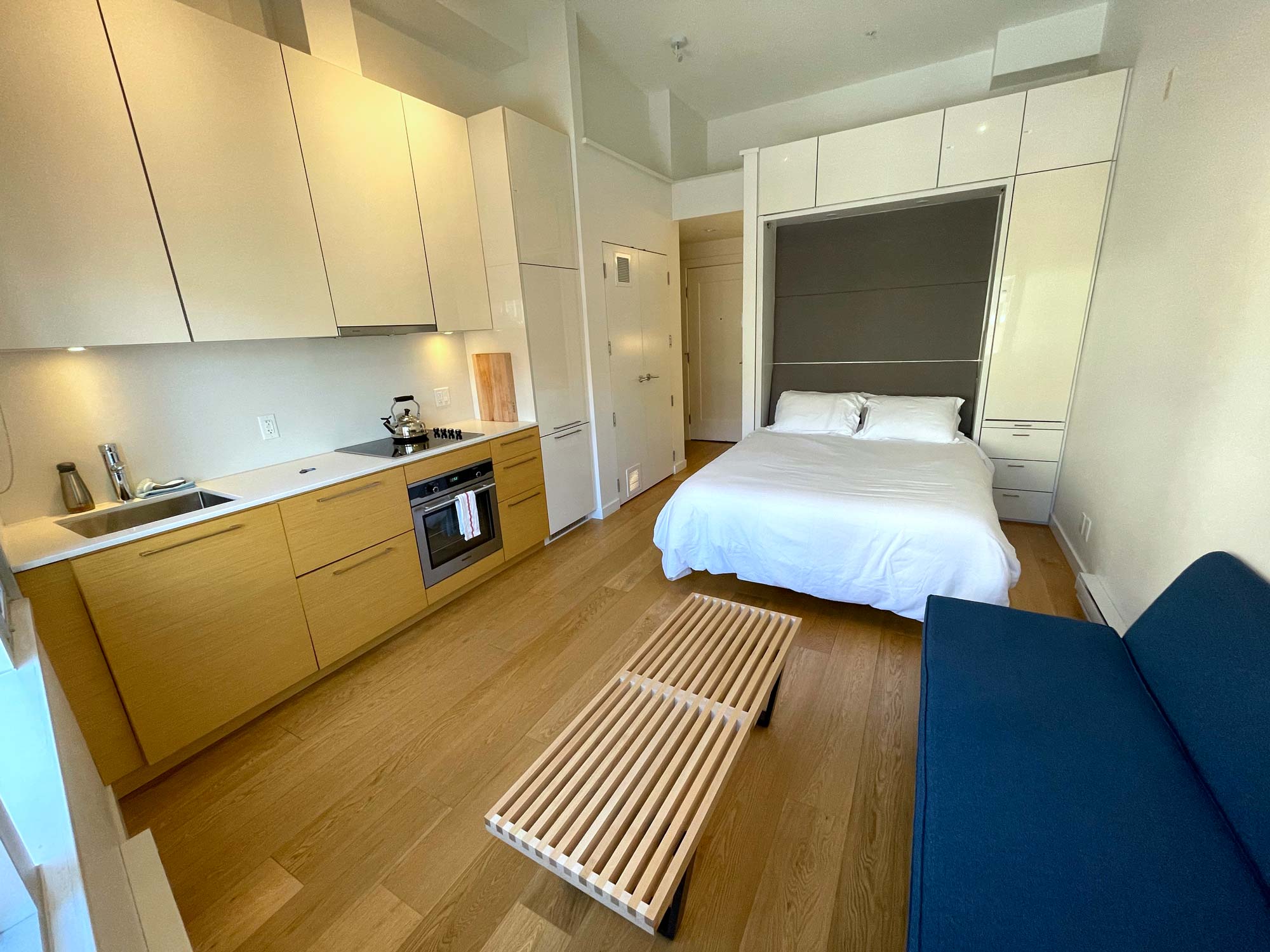Corner Studio interior